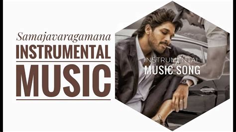 Samajavaragamana Instrumental Violin Cover 2019 - YouTube