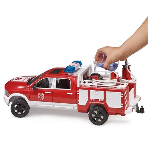 Bruder 1:16 RAM 2500 Fire Engine Truck with Lights & Sounds | Smyths ...