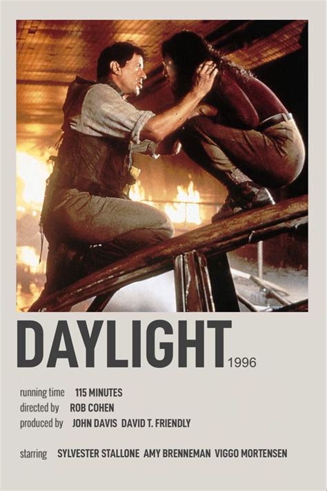 #alternative #alternativemovieposter #daylight #sylvesterstallone Movie Amy, Amy Brenneman ...