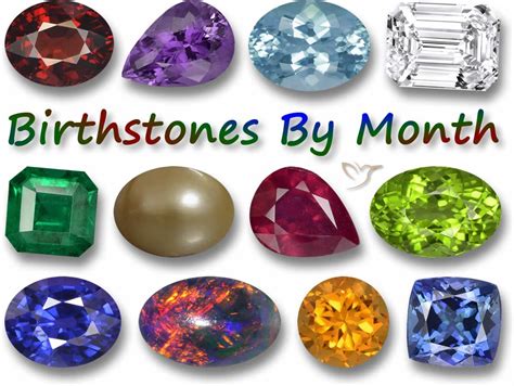 Birthstones By Month: A complete list of birthstone articles by month ...