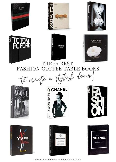 The 12 Best Fashion Coffee Table Books to create a Stylish Decor | Fashion coffee table books ...