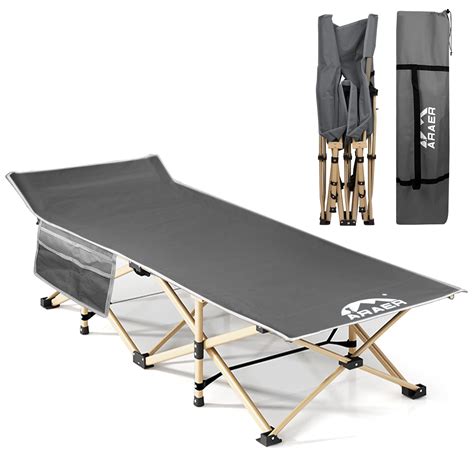 Buy Camping Cot, 450LBS(Max Load), Portable Foldable Outdoor Bed with ...