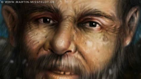 Iceman Otzi - mummy face reconstruction - YouTube