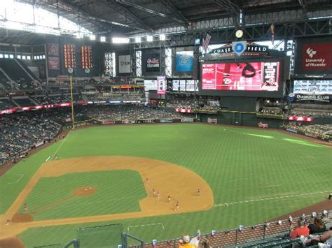 Chase field roof closed. view from 310 :) - Picture of Chase Field ...