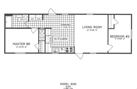 2 Bedroom 2 Bath Modular Home Floor Plans - floorplans.click