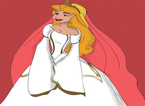 Princess Aurora weddingdress by gohana on DeviantArt