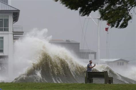 These cameras show what it looks like as Hurricane Ida moves over Louisiana