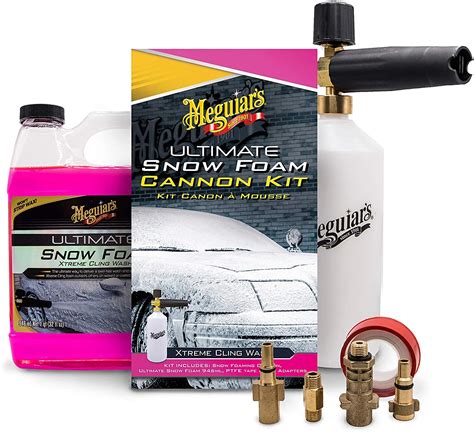 Meguiars Ultimate Snow Foam Cannon Kit - Skumlanse Sæt Komplet, Astina.dk