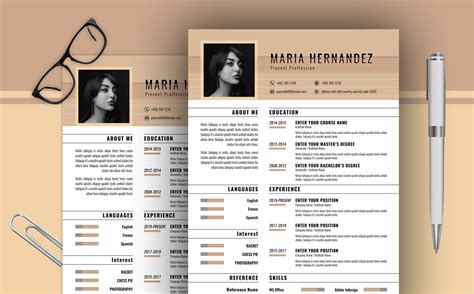 Board Resume Template