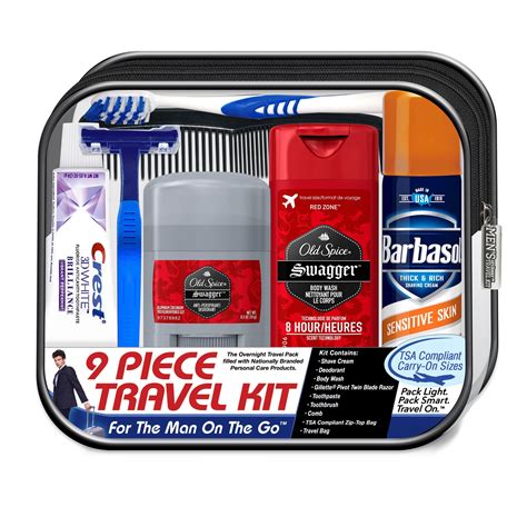 Buy Convenience Kits International Men's Deluxe, 9-Piece Kit with ...