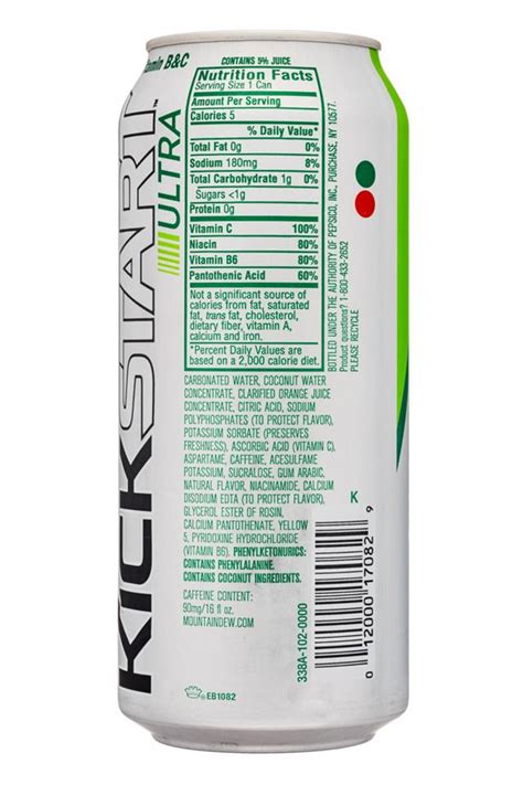 Energizing Original - No Sugar | Mountain Dew Kickstart | BevNET.com Product Review + Ordering ...