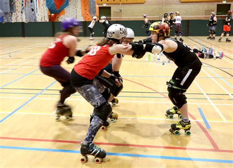 Roller derby players prepare for opening match - The Orcadian Online