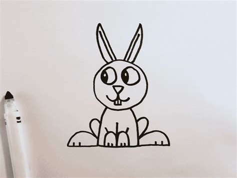 How To Draw A Cute Rabbit