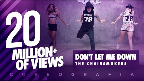 Don't Let Me Down - The Chainsmokers - Choreography - FitDance Life - YouTube