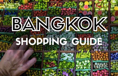 Bangkok Shopping Guide: 7 Places To Shop Until You Drop! | Geeky ...