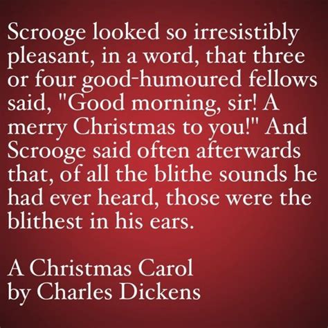 My Favorite Quotes from A Christmas Carol #43 - Scrooge looked so ...