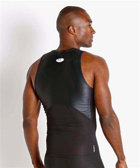 Under Armour Iso-Chill Compression Tank Black 1365225-001 - Free Shipping at LASC