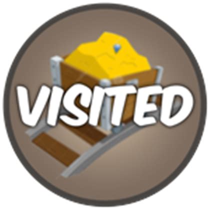 Visited Badge - Roblox Earn this Badge in: Ore Manufactory Tycoon! | Badge, Roblox, Visiting