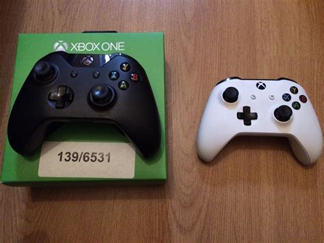 2x Official Xbox one wireless controller black and white Brierley Hill ...