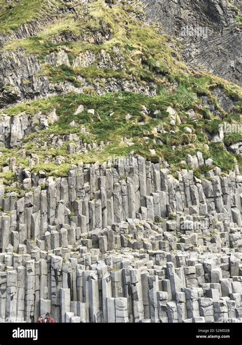 Basalt columns in Iceland Stock Photo - Alamy