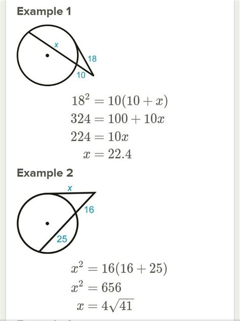 what is tangent secant theorem? explain wid fig...... - Brainly.in