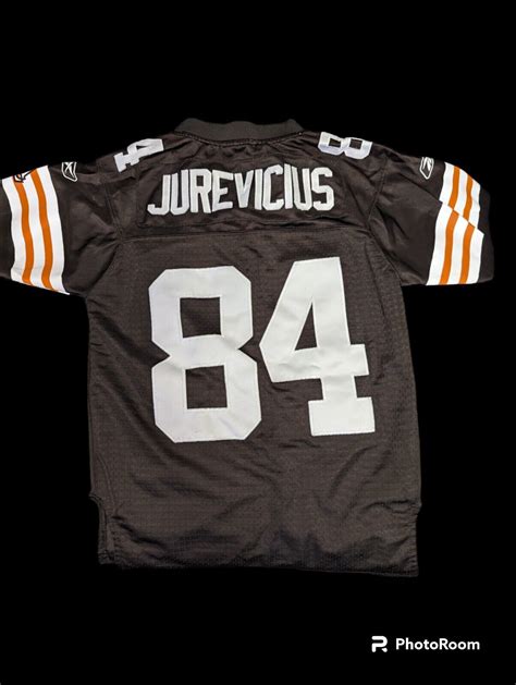 Joe Jurevicius #84 Cleveland Browns NFL Reebok Brown Youth Jersey Size ...