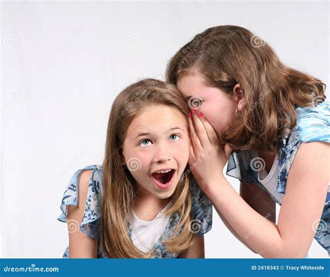 Tell Me A Secret Stock Photos - Image: 2418343