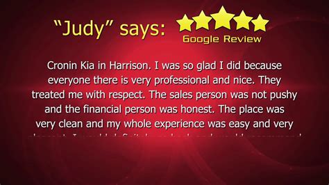 Cronin Kia - Reviews - Harrison, Ohio Kia Dealer Reviews - YouTube