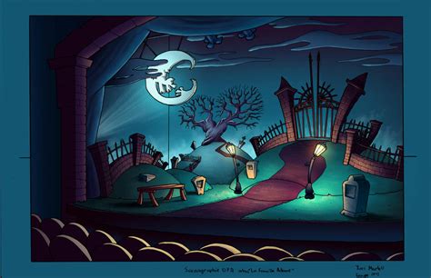 UPA Background colors (The addams family) by FynchMartell on DeviantArt