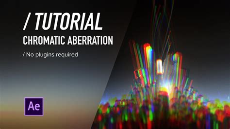 chromatic aberration - Google Search in 2020 | Motion graphics tutorial, Chromatic aberration ...