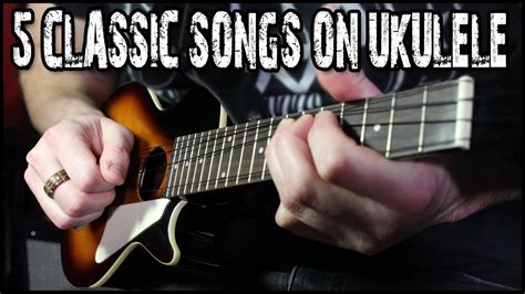 5 Rock & Metal Songs On The Ukulele (Performed by Karl Golden) - YouTube