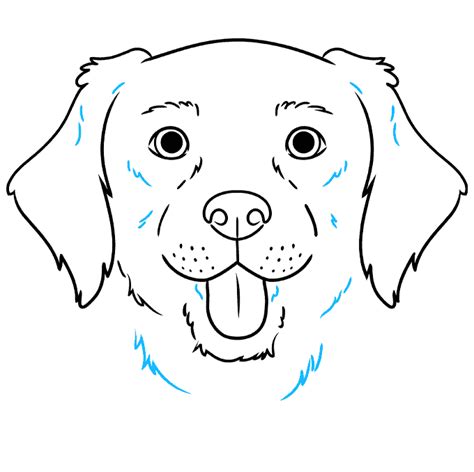 How to Draw a Dog Head - Really Easy Drawing Tutorial