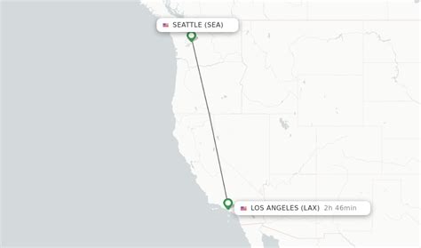 Direct (non-stop) flights from Seattle to Los Angeles - schedules ...