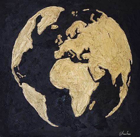 Map Canvas Painting, World Map Painting, World Map Canvas, World Map Wall Art, Artist Painting ...