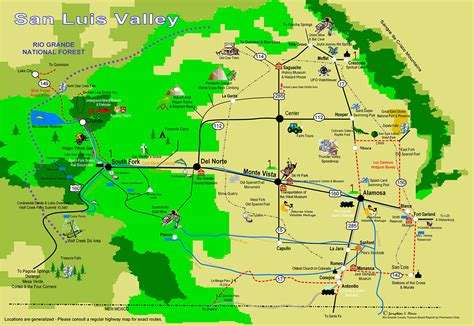 San Luis Valley Map