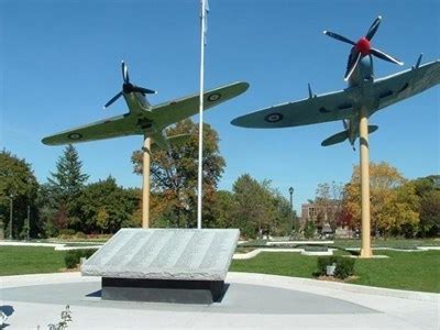 World War II RCAF Memorial - Jackson Park - Windsor, ON - World War II Memorials / Monuments on ...