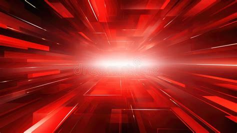 Modern Digital Red Background Stock Illustration - Illustration of abstract, digital: 304205378