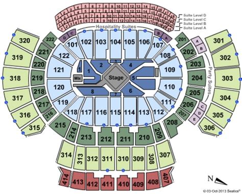 Philips Arena Tickets in Atlanta Georgia, Philips Arena Seating Charts ...