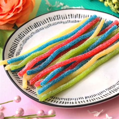 Sour Punch Chewy Assorted Rainbow Candy Straws, 2 oz - Kroger