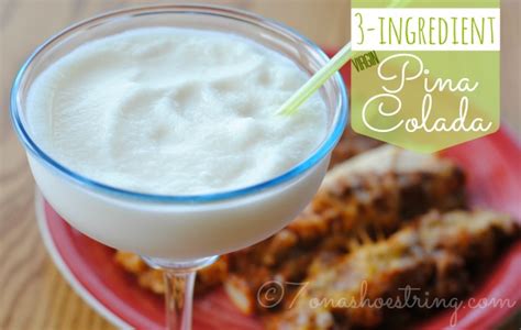 3 Ingredient Non-Alcoholic Pina Colada Recipe