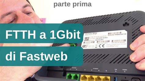 Testiamo la FTTH di Fastweb: lo speed test - parte 1 - YouTube