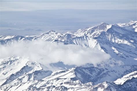 Snowy Mountains at Andes Cordillera Stock Image - Image of chile, andes: 72212401