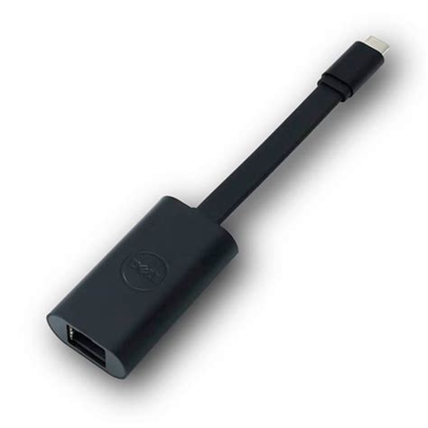 DELL USB-C – RJ-45 USB-C RJ-45 Black cable interface/gender adapter | Power-Net.Tech