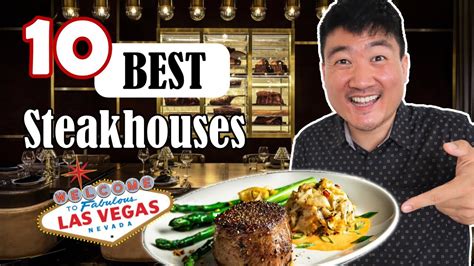 TOP 10 Best Steakhouses in LAS VEGAS - YouTube