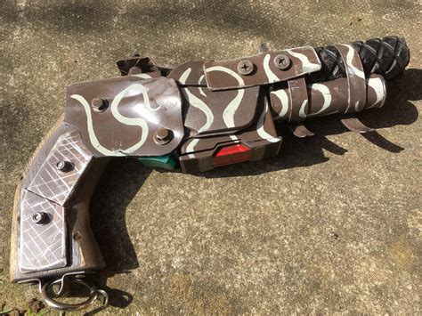 Destiny style hand cannon by Ditch1 on DeviantArt