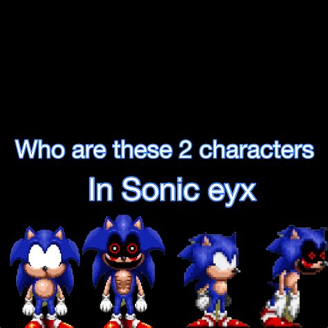 Who are these two characters in Sonic eyx by shadowXcode on DeviantArt