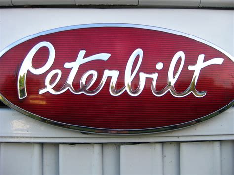 Current logo | The current Peterbilt logo seen on many truck… | Flickr