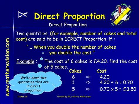 PPT - Direct Proportion PowerPoint Presentation, free download - ID:398520