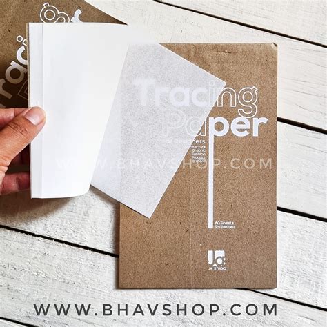 Tracing Paper Pad, A5 - Ja: Studio – Bhav Shop