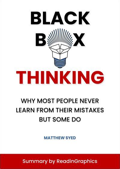 Download Black Box Thinking summary